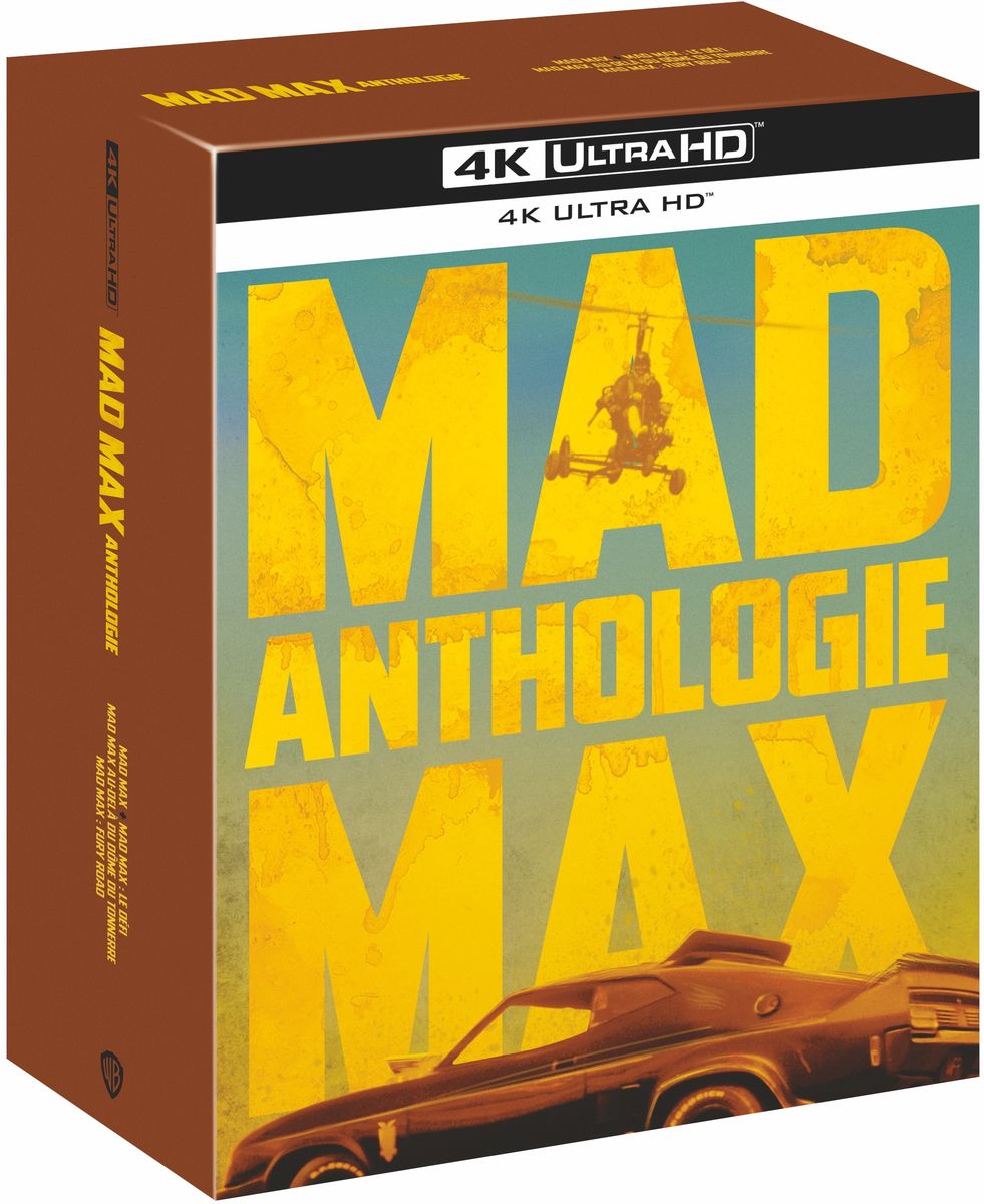 Blu-ray Warner Bros. Pictures Coffret Mad max - Anthologie
