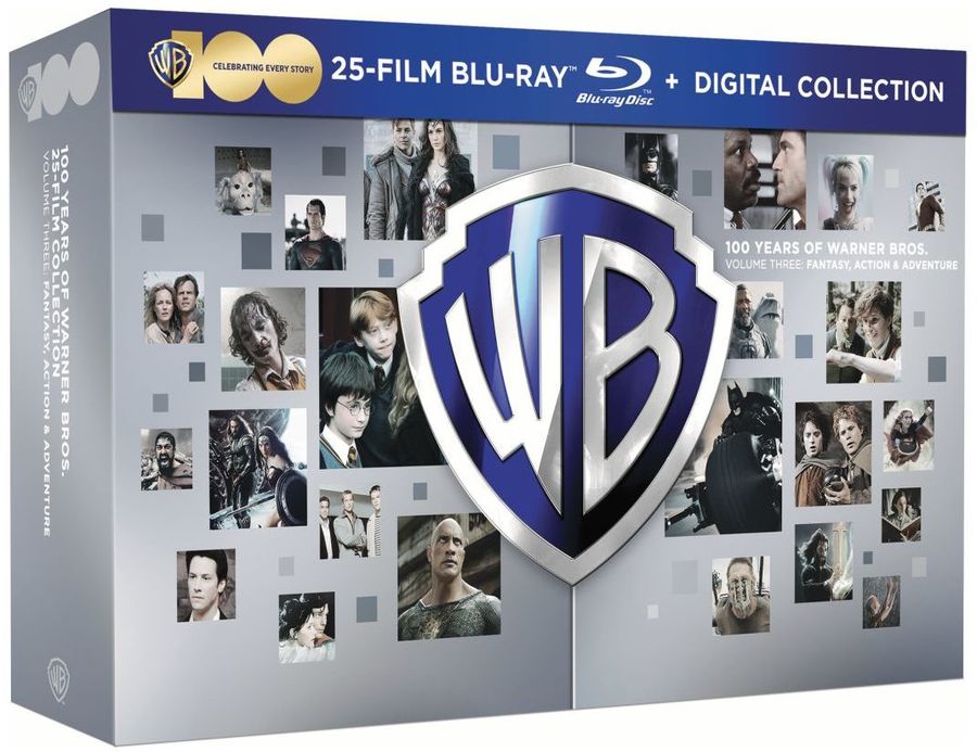 Blu-ray Warner Bros. Pictures 100 Ans Warner Coffret Volume 3 : Drames et Thrillers