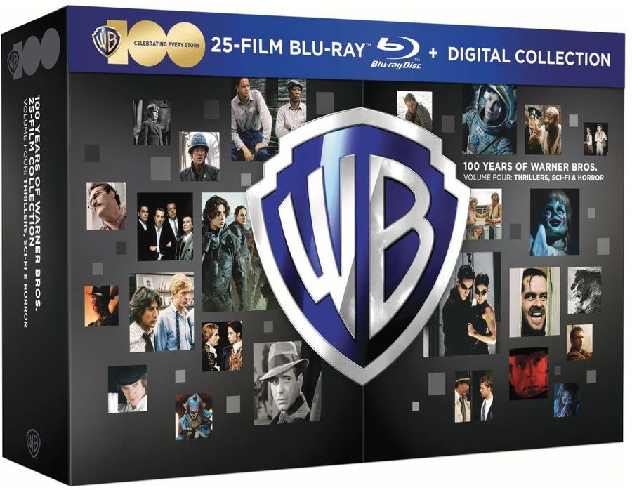 Blu-ray Warner Bros. Pictures 100 Ans Warner Coffret Volume 4 : Fantastique et Science-Fiction