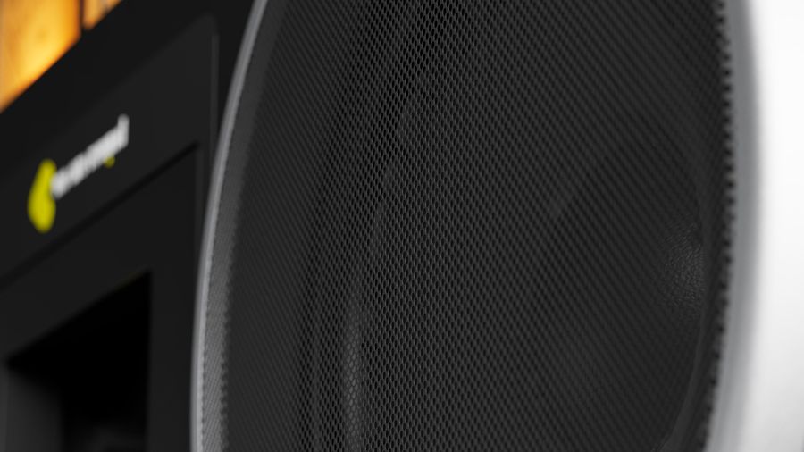 Vue de d&eacute;tail haut-parleur