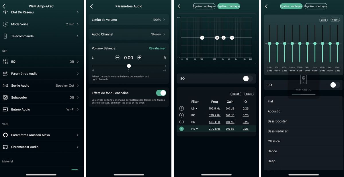 Application mobile WiiM pour LinkPlay 