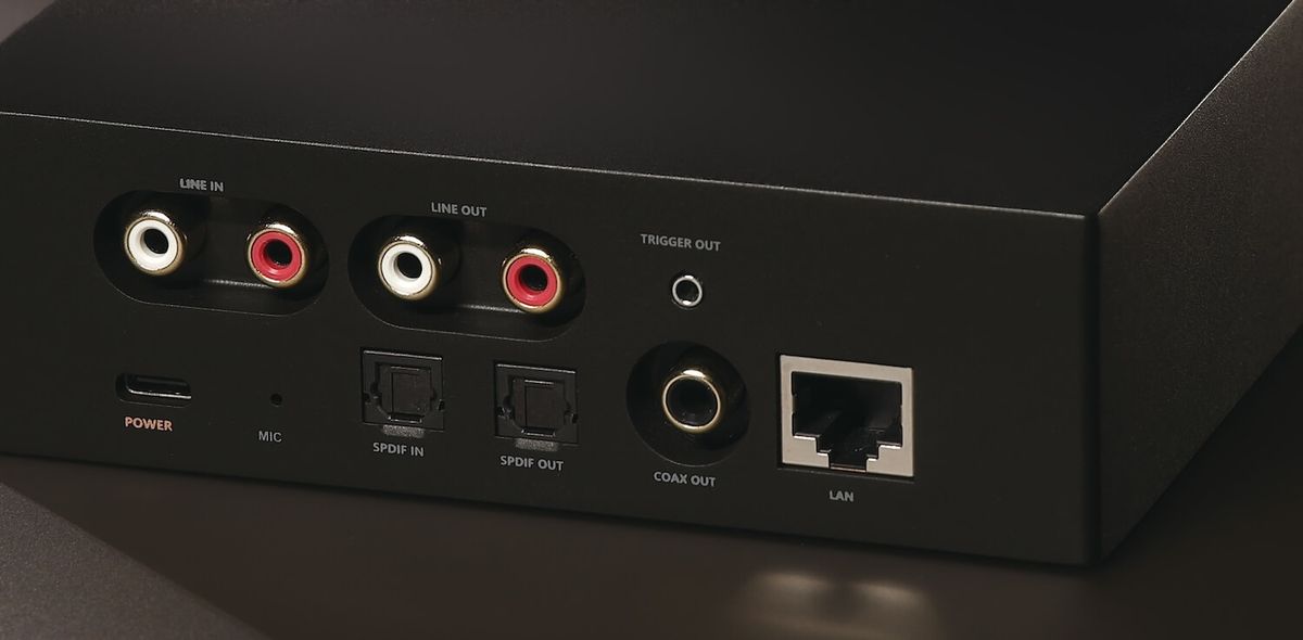 Connectique du lecteur réseau WiiM CI MOD S