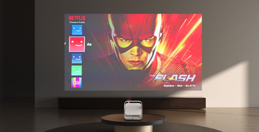 Xgimi Elfin Flip : système d'exploitation XGIMI OS avec Netflix préinstallé et XGIMI TV