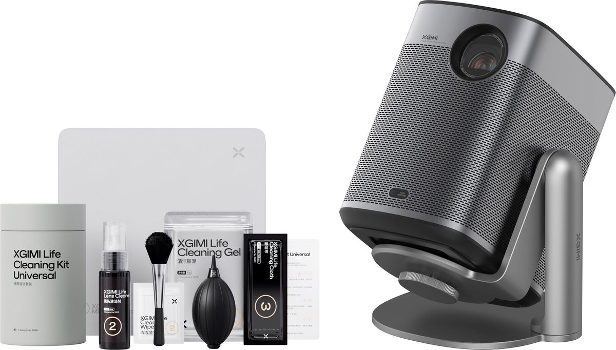 Vidéoprojecteurs Xgimi Halo+ + Support Multi Angle + Kit de nettoyage premium