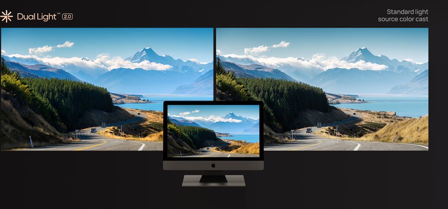  Xgimi Horizon S Max : illustration des bénéfices de la technologie Dual Light 2.0