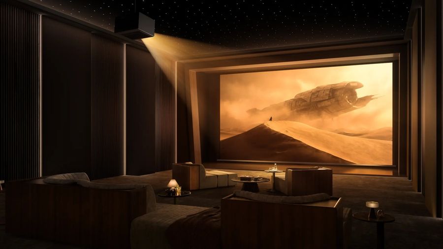 Vid&eacute;oprojecteur 4K Xgimi TITAN Noir Pro compatible HDR10+, Dolby Vision et IMAX Enhanced.