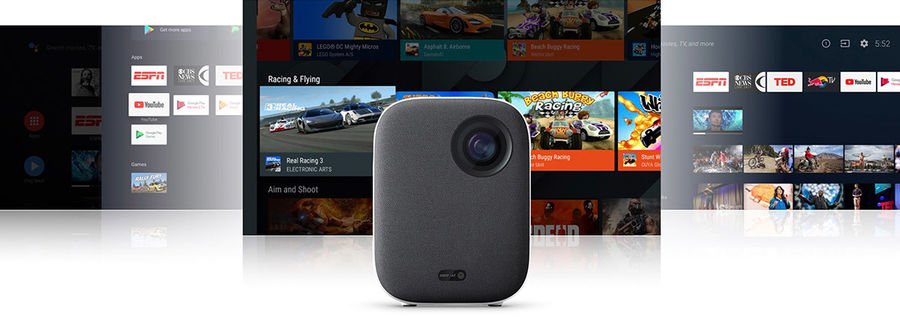 Xiaomi Mi Smart Compact Projector 2 : Android TV 9.0