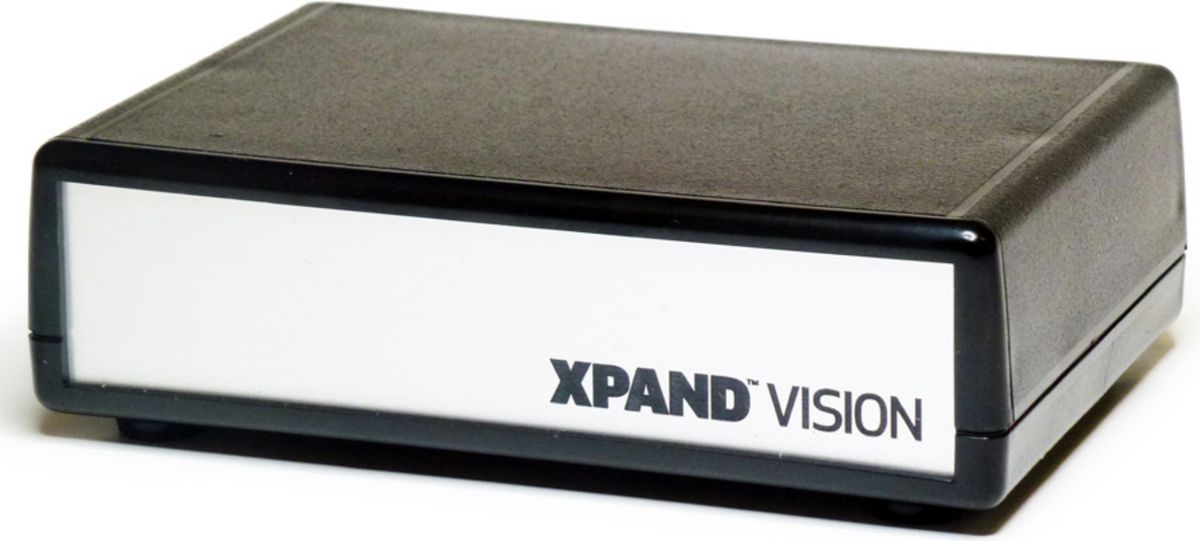 L'émetteur Xpand AE125-RF-PRO-S permet l'utilisation des lunettes 3D actives Xpand. Xpand AE125-RF-PRO-S : l'émetteur 3D active