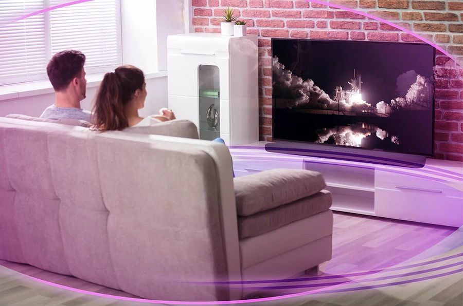 Mise en situation barre de son Yamaha ATS-1090