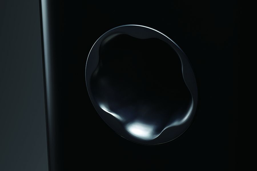 L'évent arrière des enceintes bibliothèque Yamaha NS-600A sont pensées pour une meilleure restitution des basses.