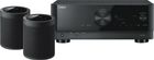 Yamaha RX-V4A + Yamaha MusicCast 20 (WX-021) Noir (la paire)