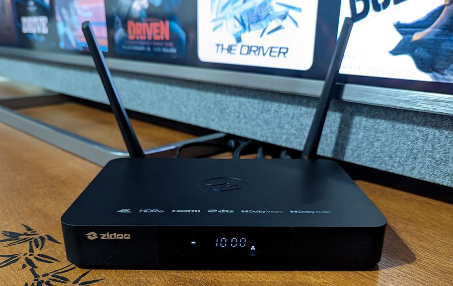 Zidoo Z9X Pro : mise en situation