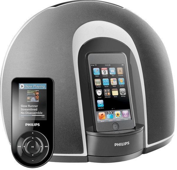 Télécommande Philips Station Dock – Pour IPod/iPhone – Modèles DC156, MC147, MC155, MC157