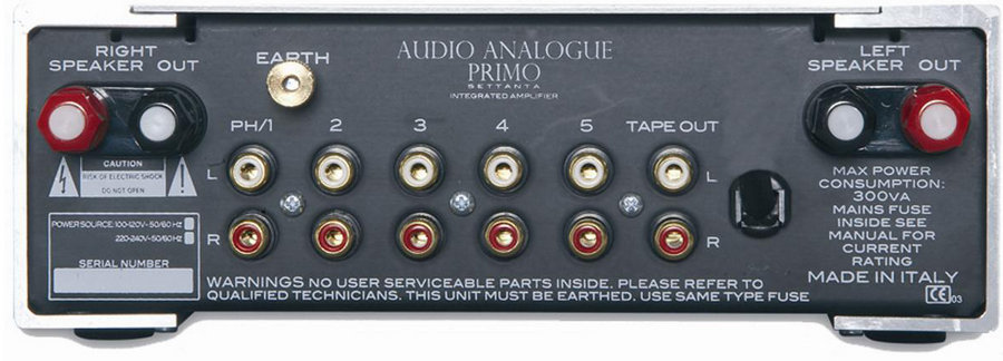 Audio Analogue Primo Settanta Rev 2.0 Silver - Son-Vidéo.com