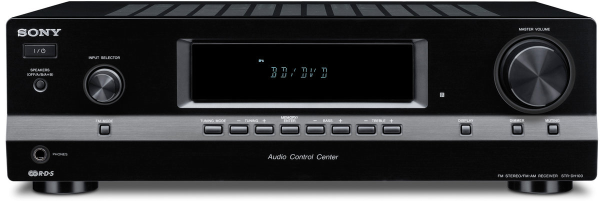 Sony STR-DH100 Noir - Amplis tuner hi-fi sur Son-Vidéo.com