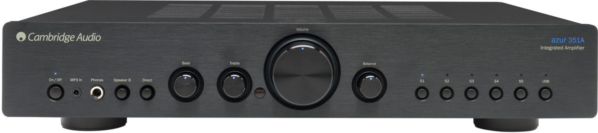 Cambridge Audio 351A Noir - Amplis DAC sur Son-Vidéo.com