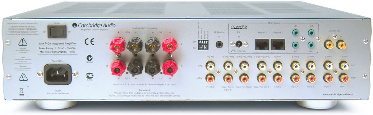 Cambridge Audio Azur 740A Silver - Amplis hi-fi stéréo