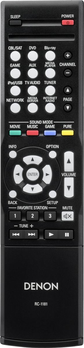 Denon AVR-X1000 - Amplis home-cinéma sur Son-Vidéo.com