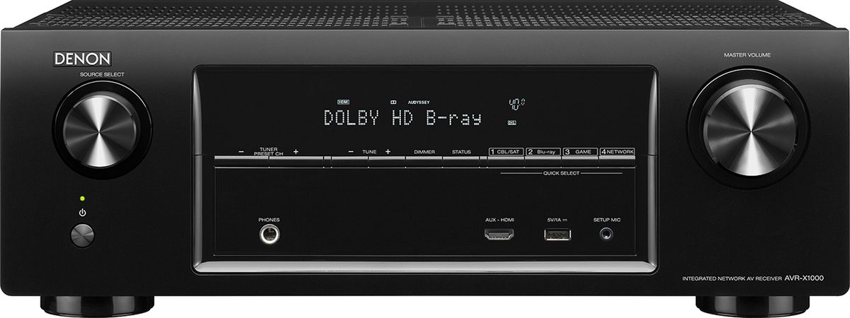 Denon AVR-X1000 - Amplis home-cinéma sur Son-Vidéo.com