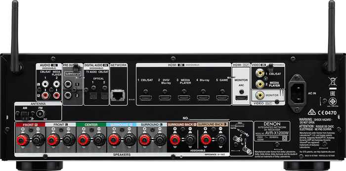 Denon AVR-X1200W - Amplis home-cinéma sur Son-Vidéo.com Denon AVR-X1200W - Amplis home-cinéma sur Son-Vidéo.com