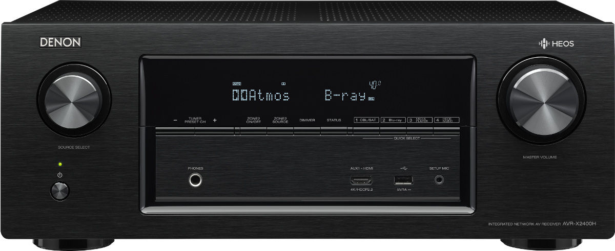 Denon AVR-X2400H - Amplis home-cinéma sur Son-Vidéo.com