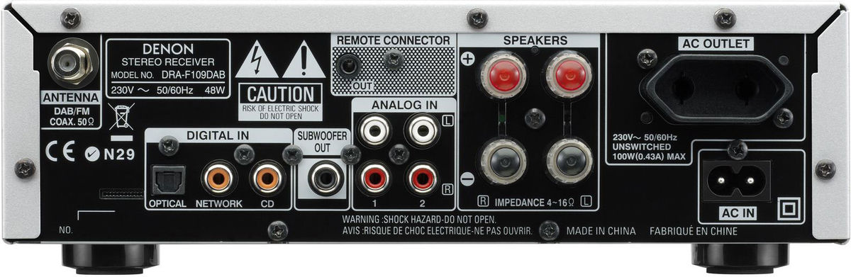 その他 DENON DCD-F109 Denon DRA-F109 Noir - Amplis tuner hi-fi sur Son-Vidéo.com