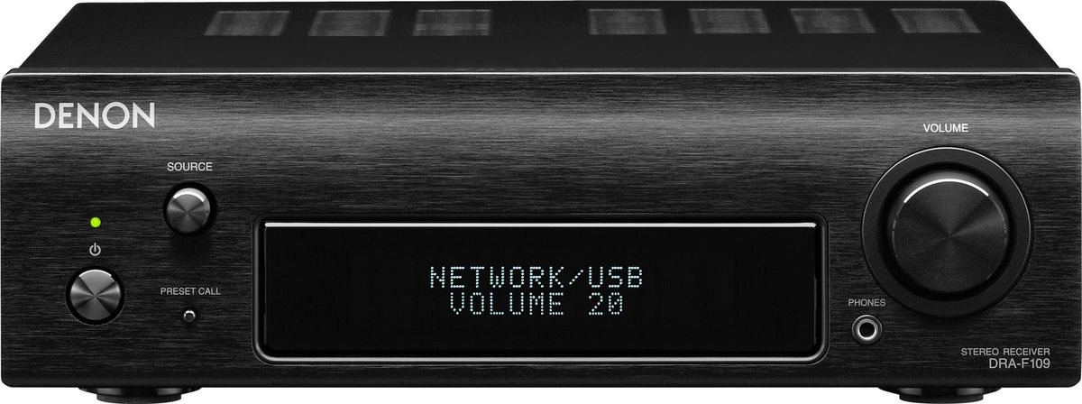 Denon DRA-F109 Noir - Amplis tuner hi-fi sur Son-Vidéo.com