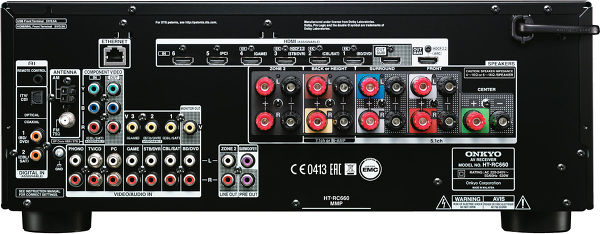 Onkyo HT-RC660 vue de dos Onkyo HT-RC660 vue de dos