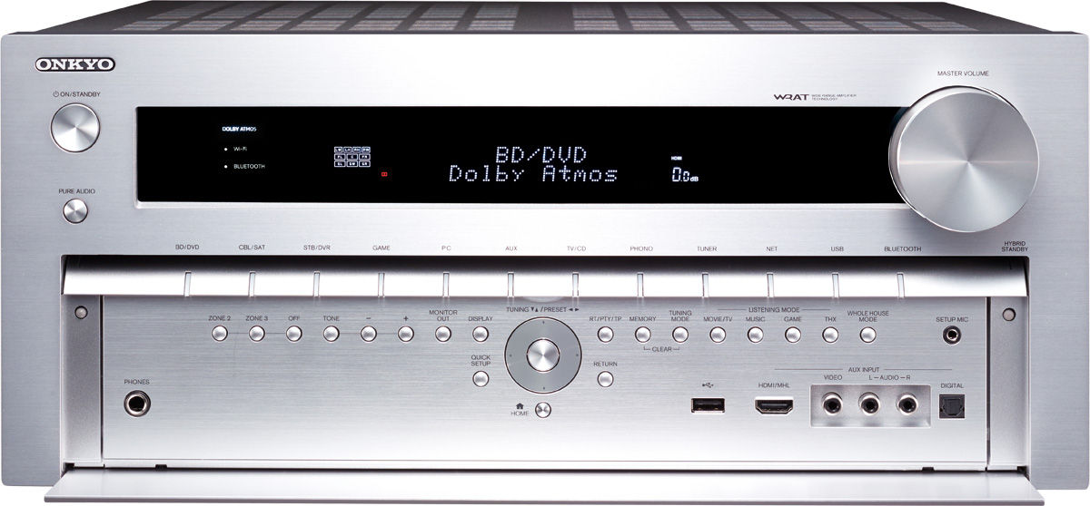 最終ONKYO AVアンプ TX-NR1030 Onkyo TX-NR1030 9.2-channel home theatre receiver with Wi-Fi