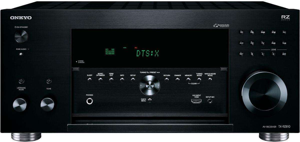 Onkyo TX-RZ810 Noir - Amplis home-cinéma sur Son-Vidéo.com