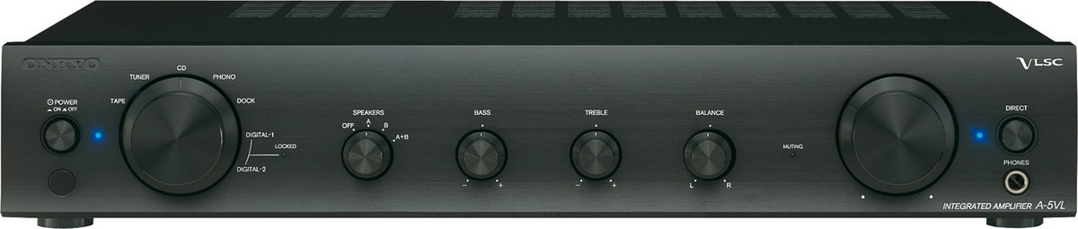 ONKYO オンキョー プリメインアンプ A-5VL Onkyo A-5VL Noir - Amplis hi-fi stéréo sur Son-Vidéo.com