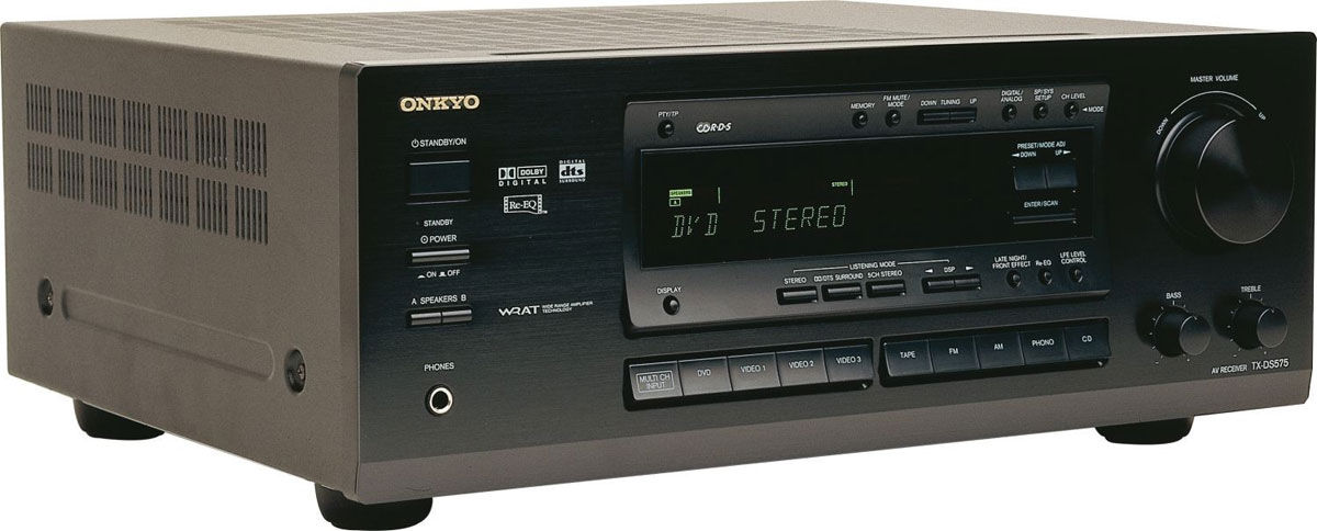 Onkyo TX-DS 575 NOIR - Amplis home-cinéma sur Son-Vidéo.com