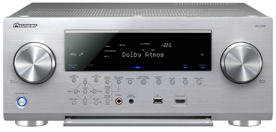 Pioneer SC-LX59 Silver - Amplis home-cinéma Pioneer SC-LX59 Silver - Amplis home-cinéma