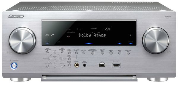 RÉCEPTEUR AMPLIFICATEUR AV Pioneer SC-LX501, Couleur Noir Fonctionnement 205164032671