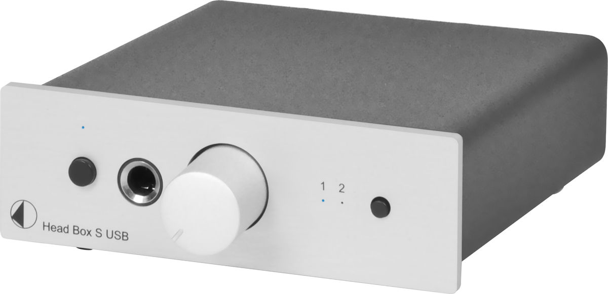 Pro-Ject Head Box S USB Silver - Amplis casques
