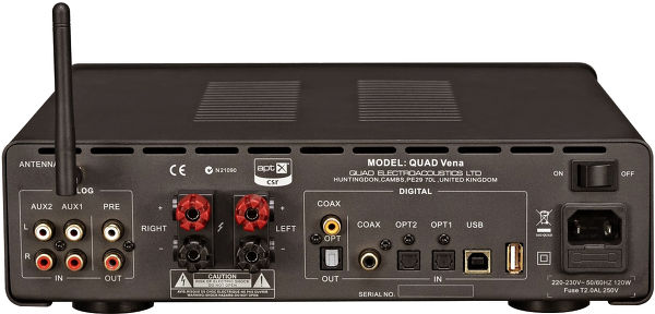 Quad Vena face arrière