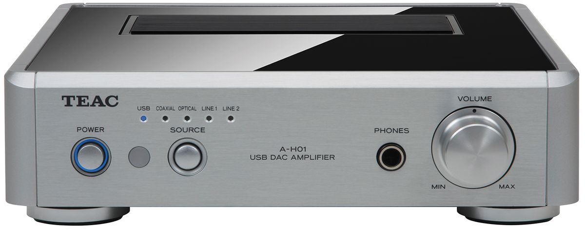 Teac A-H01 Silver - Amplis DAC sur Son-Vidéo.com