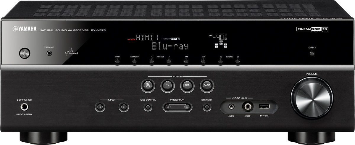 Yamaha RX-V575 Noir - Reconditionné - Amplis home-cinéma