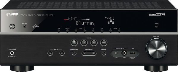 YAMAHA AVアンプ RX-V473(B) AVレシーバー ヤマハ、サラウンド対応AV