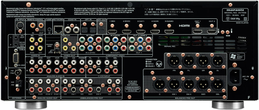 Marantz AV7005 - Préamplis home-cinéma sur Son-Vidéo.com