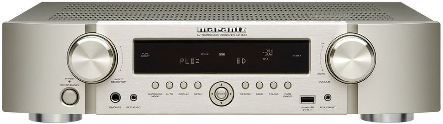 marantz AVアンプ NR-1601 Marantz NR1601 Home theater receiver with 3D-ready HDMI