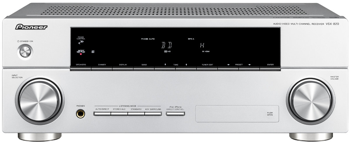 Pioneer VSX-820-S Silver - Amplis home-cinéma