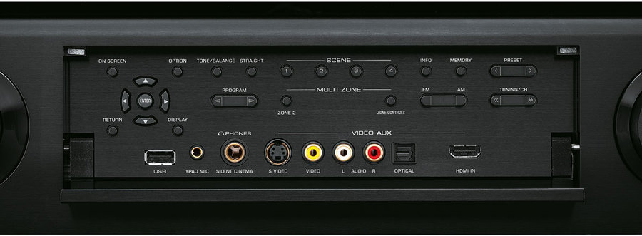 Yamaha RX-V1067 Noir - Amplis home-cinéma sur Son-Vidéo.com