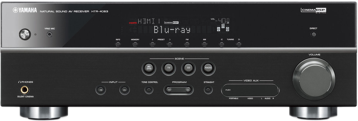 Yamaha RX-V467 Noir - Amplis home-cinéma sur Son-Vidéo.com