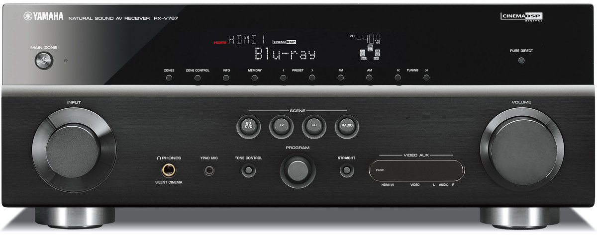 Yamaha RX-V767 Noir - Amplis home-cinéma sur Son-Vidéo.com