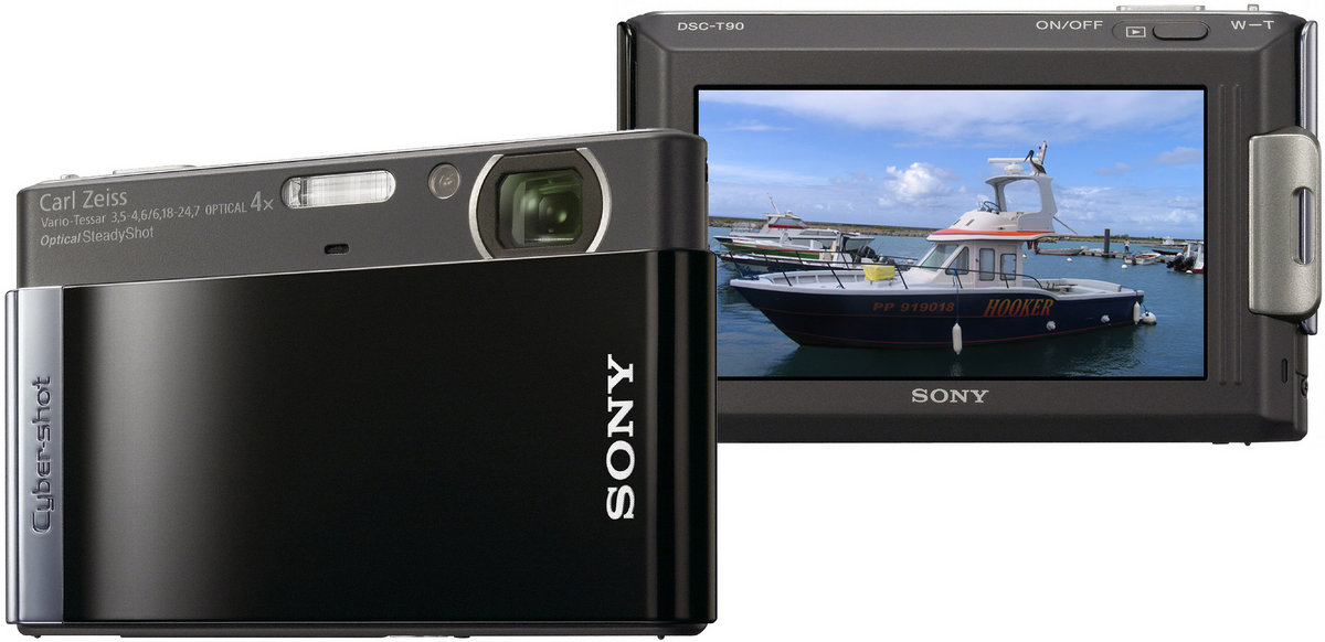 SONY DSC-T90 ブラック Sony Cyber-shot® DSC-T90 (Black) 12.1-megapixel digital