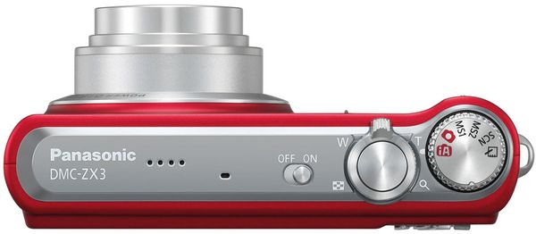 Appareil photo Compact PANASONIC TZ7 rouge Reconditionné