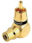 Adaptateur coudé RCA femelle / mâle Audioquest M21F-90S