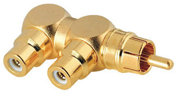 46% Sur INECK® 3,5 Mm Jack Femelle Vers Double RCA Cinch Fiches Adaptateur Cable
