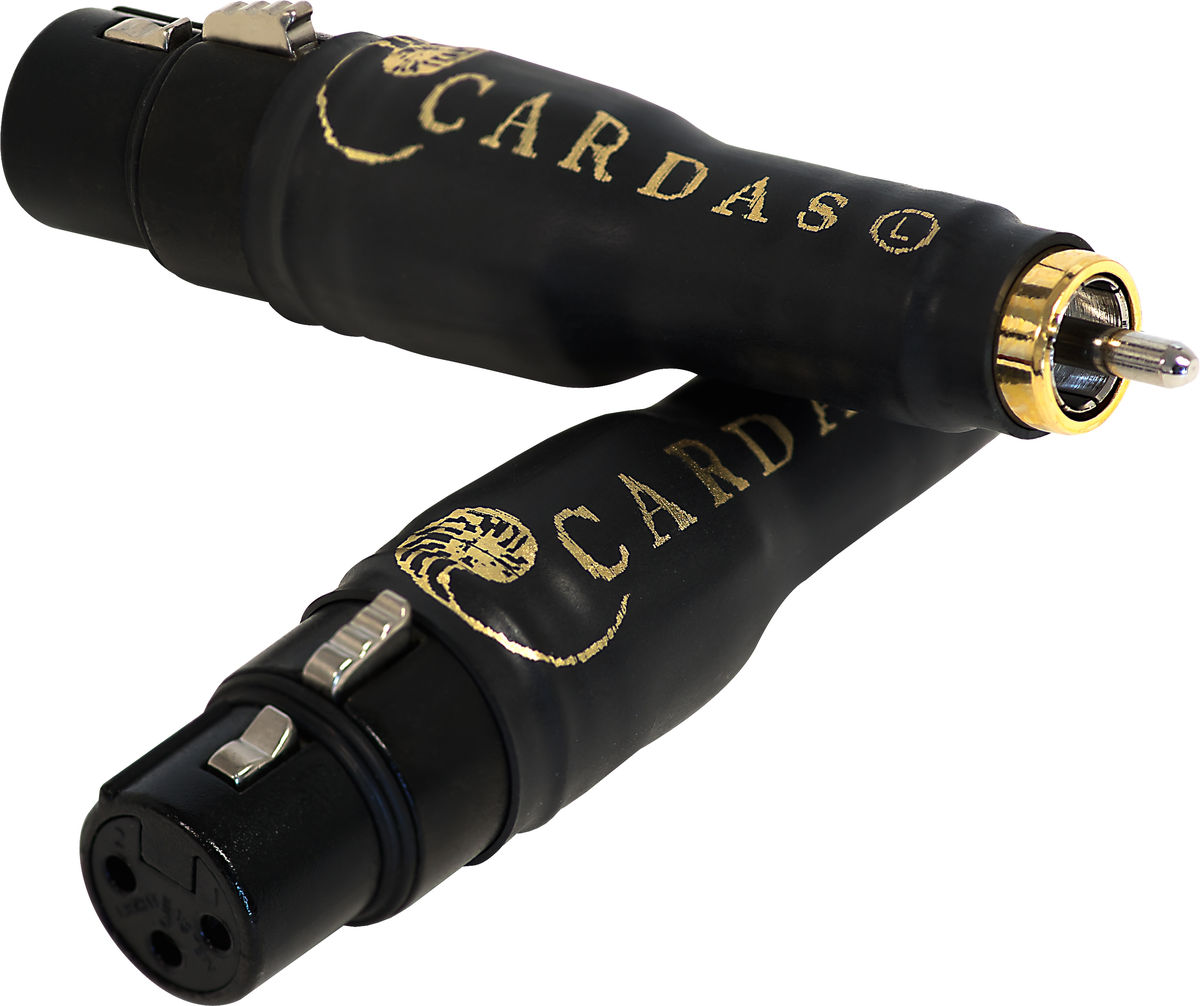 Adaptateurs audio Cardas Adaptateur Mâle RCA / Femelle XLR (la paire)